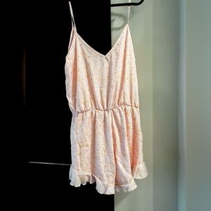 Pink Lily Romper